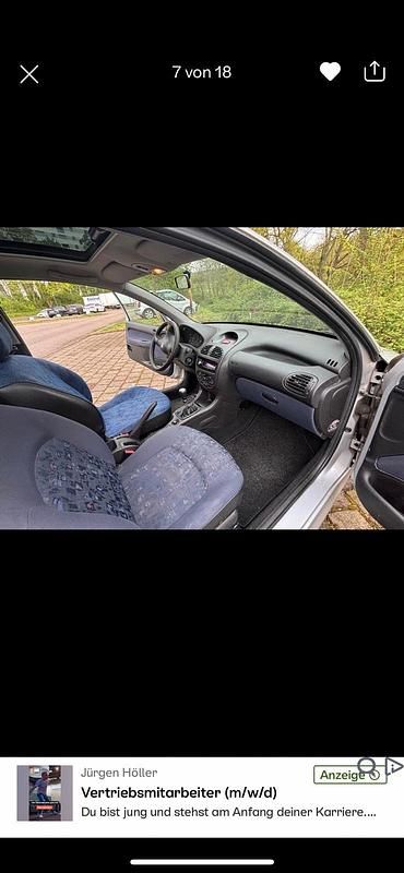 Gebraucht Peugeot 206 2000 Kleinwagen