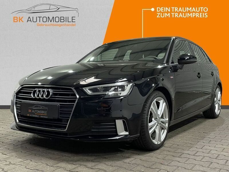 Schwarz Gebraucht 2019 Audi A3 S-Line Limousine | 19.800 € (Fairer Preis) - Bild 1/4