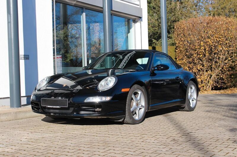 Schwarz Gebraucht 2008 Porsche 911 Carrera Cabriolet Cabrio | 53.900 € (Superpreis) - Bild 1/4