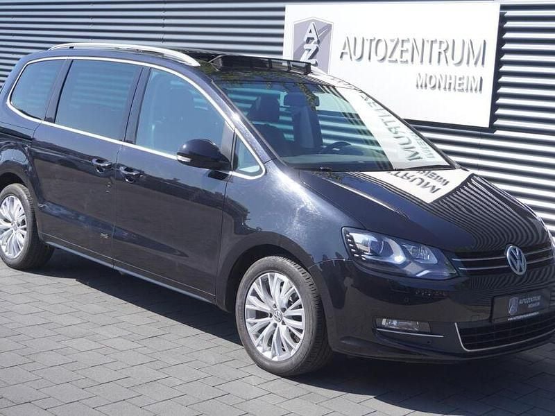 Gebraucht VW Sharan Highline 150 PS (110 kW) 2011 Schwarz Van / Kleinbus