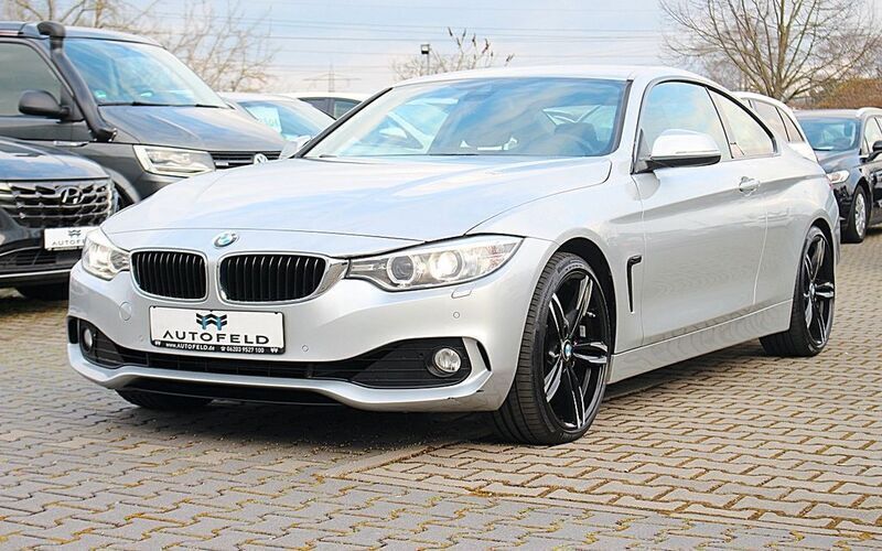 Silber Gebraucht 2013 BMW 420 Coupé | 14.950 € (Fairer Preis) - Bild 1/4