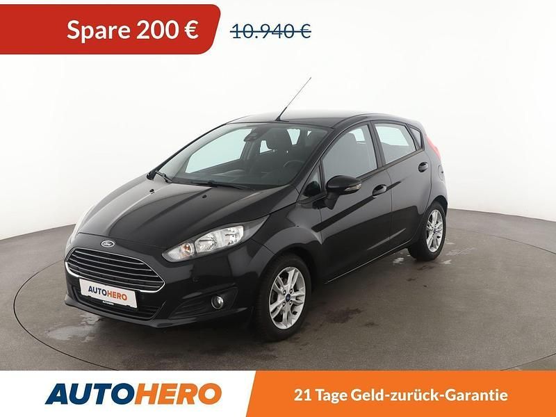 Schwarz Gebraucht 2015 Ford Fiesta SYNC Edition Kleinwagen | 10.740 € (Etwas zu teuer) - Bild 1/3