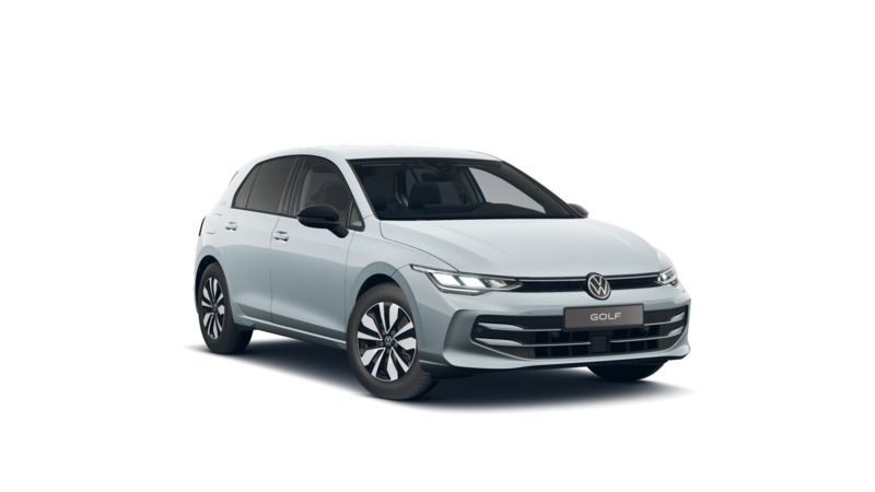 Crystal ice blue metallic Gebraucht 2024 VW Golf VIII Goal Limousine | 24.390 € - Bild 1/4