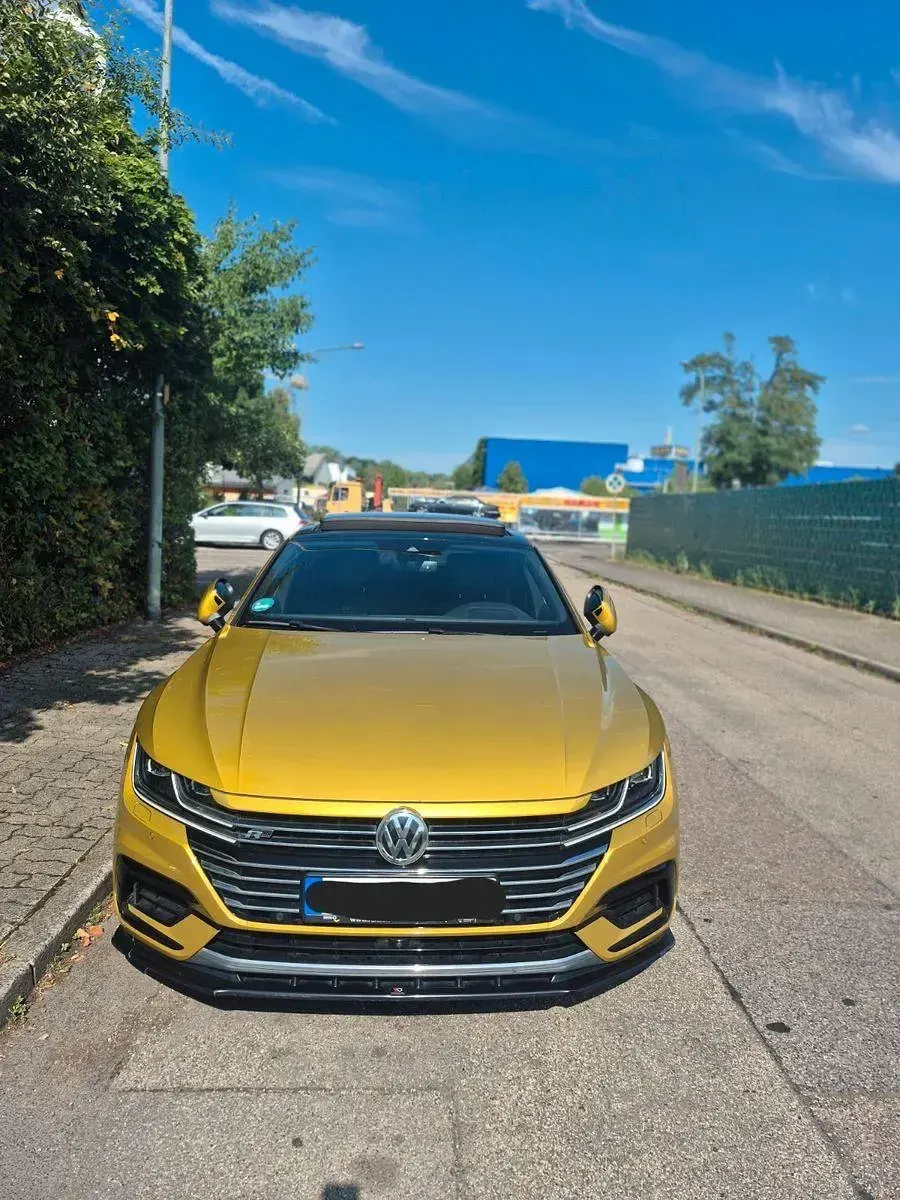 Gebraucht VW Arteon R-line 280 PS (205 kW) 2017 Gold Kleinwagen