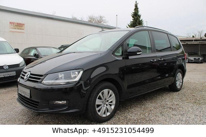 Gebraucht VW Sharan Trendline 140 PS (102 kW) 2012 Schwarz Van / Kleinbus