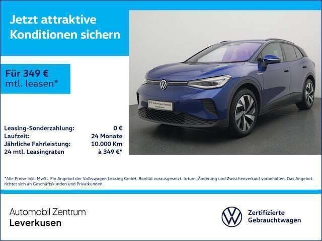 Schwarz / blue dusk (metallic) Gebraucht 2023 VW ID.4 Pro Performance SUV | 35.980 € (Fairer Preis) - Bild 1/3