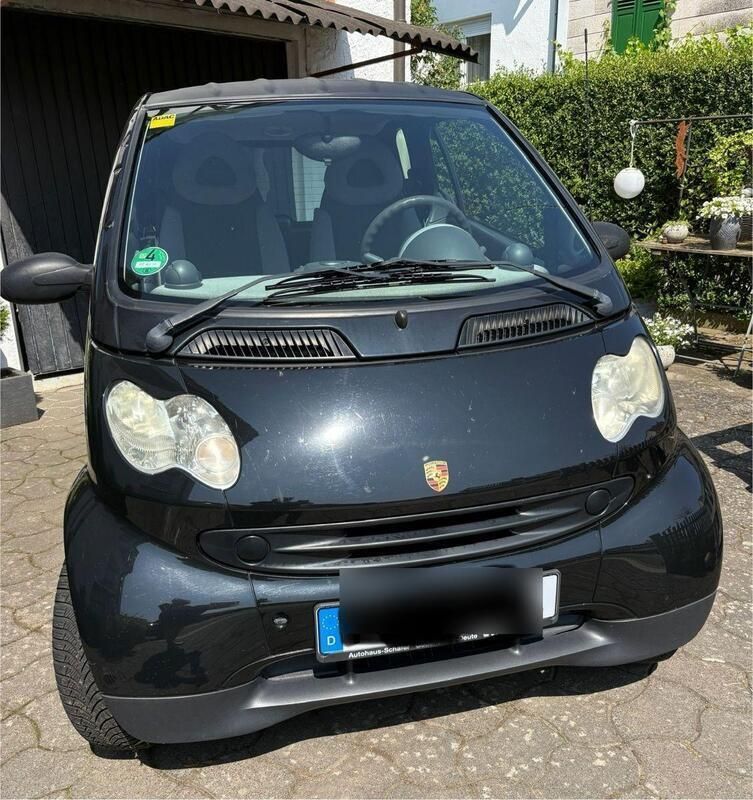 Schwarz Gebraucht 2002 Smart ForTwo Coupé Pure Coupé | 1.100 € (Guter Preis) - Bild 1/4