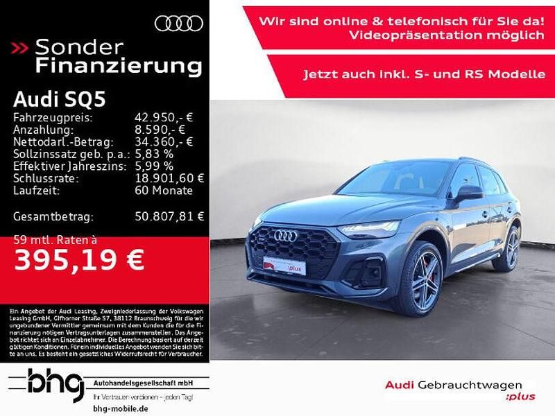 Daytonagrau perleffekt Gebraucht 2022 Audi SQ5 Ambiente SUV | 42.950 € (Guter Preis) - Bild 1/4