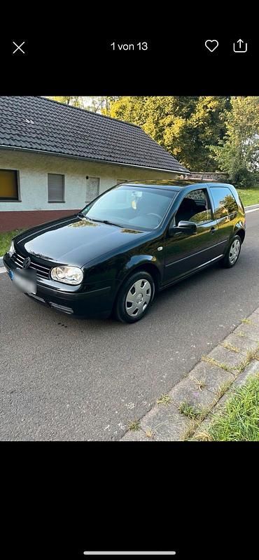Schwarz Gebraucht 2002 VW Golf IV Coupé | 1.250 € (Fairer Preis) - Bild 1/4