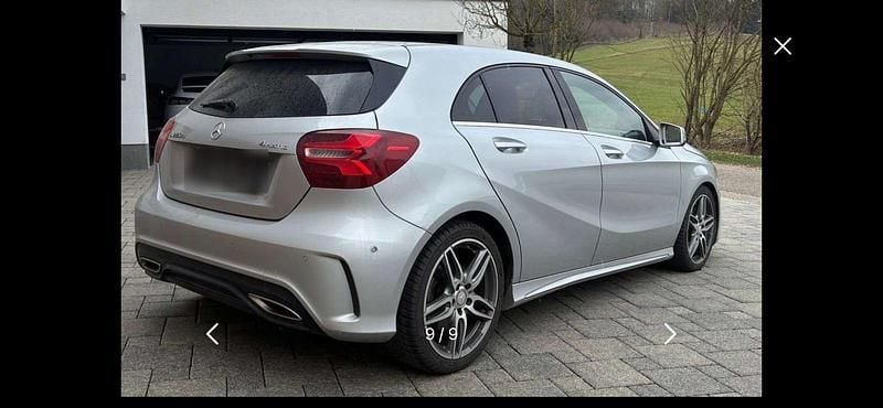 Używany Mercedes A220 177 KM (130 kW) 2016 Srebrny Hatchback