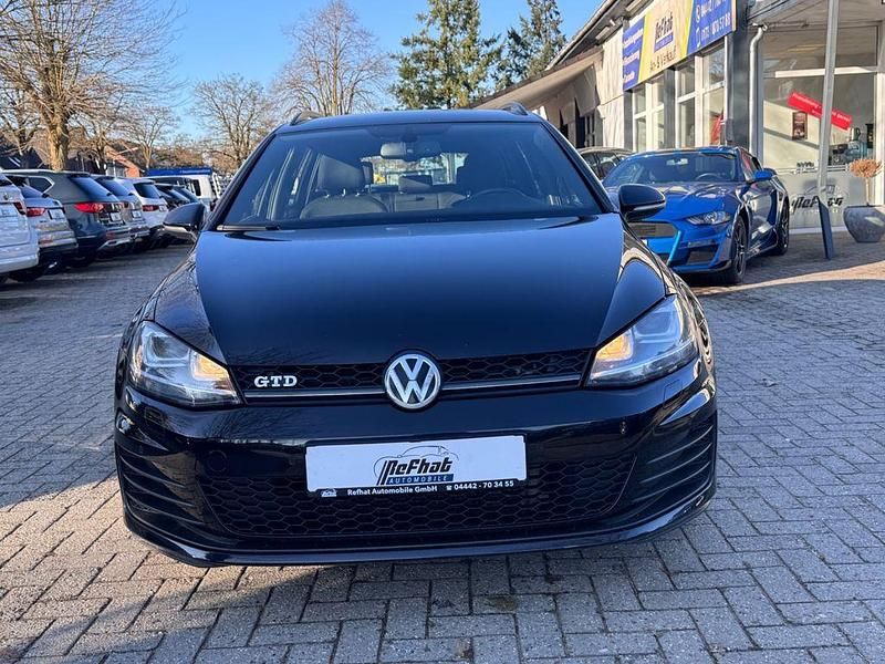 Gebraucht VW Golf VII GTD 184 PS (135 kW) 2015 Schwarz Kombi
