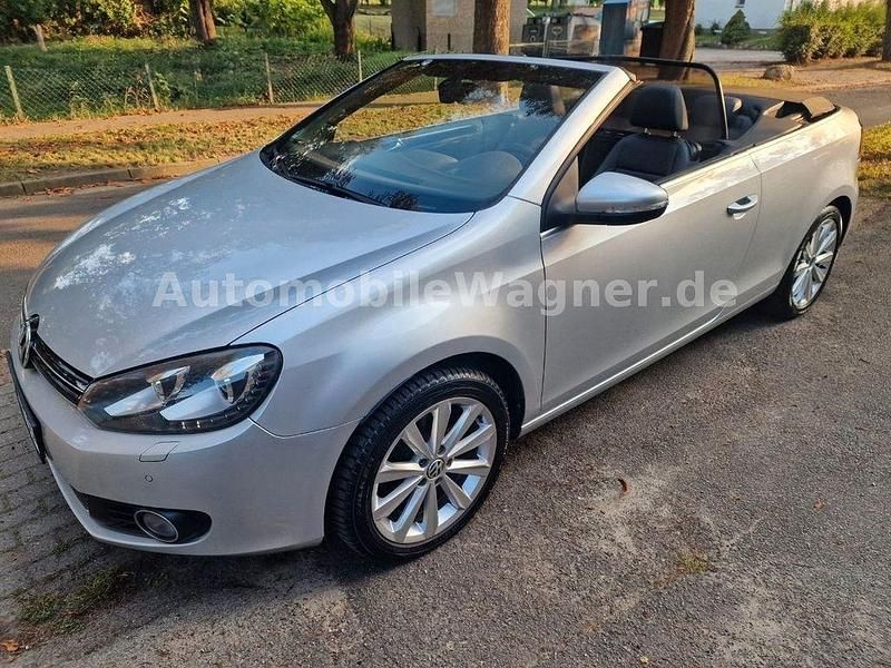 Gebraucht VW Golf Cabriolet 160 PS (117 kW) 2012 Silber Cabrio