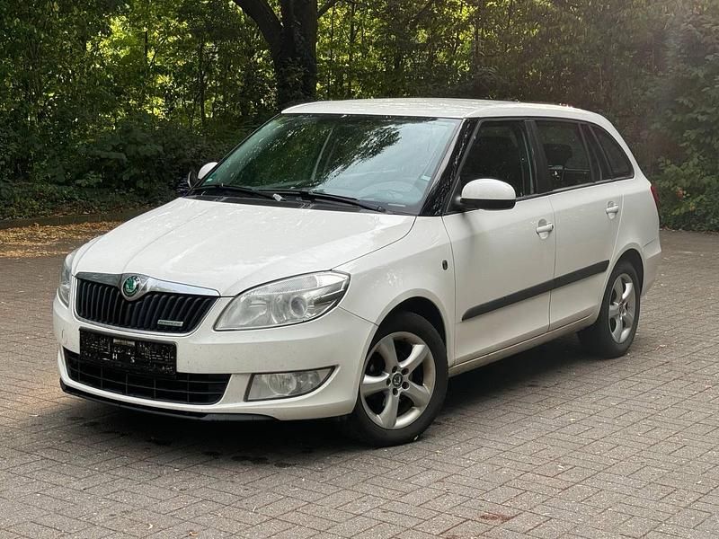 Weiß Gebraucht 2011 Skoda Fabia GreenLine Kombi | 1.700 € - Bild 1/4