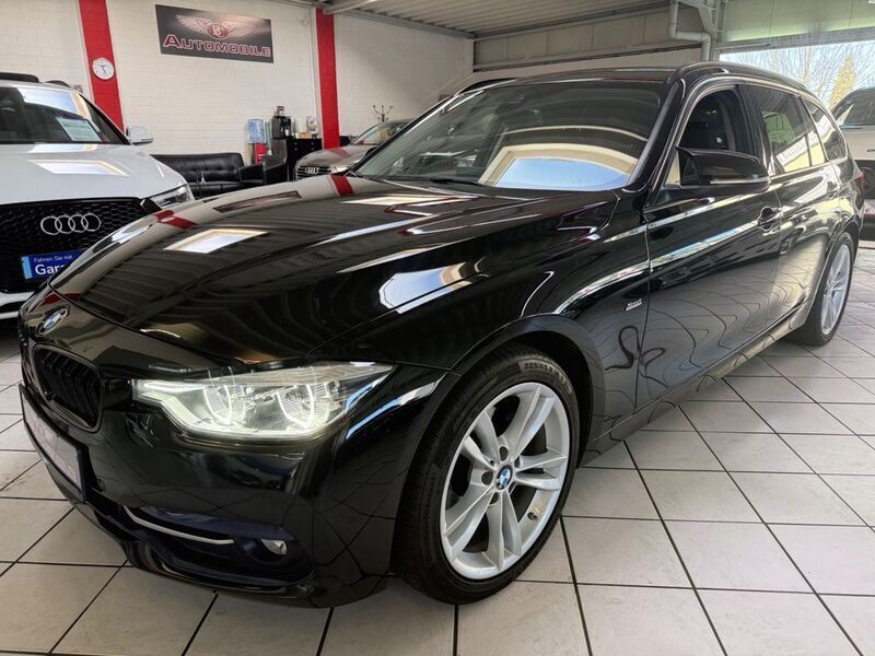 Schwarz Gebraucht 2016 BMW 320 Sport Line Kombi | 14.400 € (Fairer Preis) - Bild 1/4