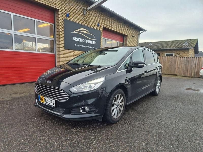 Schwarz Gebraucht 2018 Ford S-MAX Titanium Van / Kleinbus | 5.000 € (Superpreis) - Bild 1/4