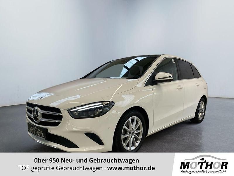 Polarweiss unilack Gebraucht 2019 Mercedes B220 Progressive Van / Kleinbus | 25.414 € (Fairer Preis) - Bild 1/4
