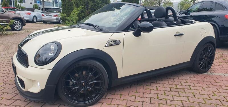 Weiß Gebraucht 2012 Mini Cooper Cabriolet Cabrio | 7.900 € (Fairer Preis) - Bild 1/4