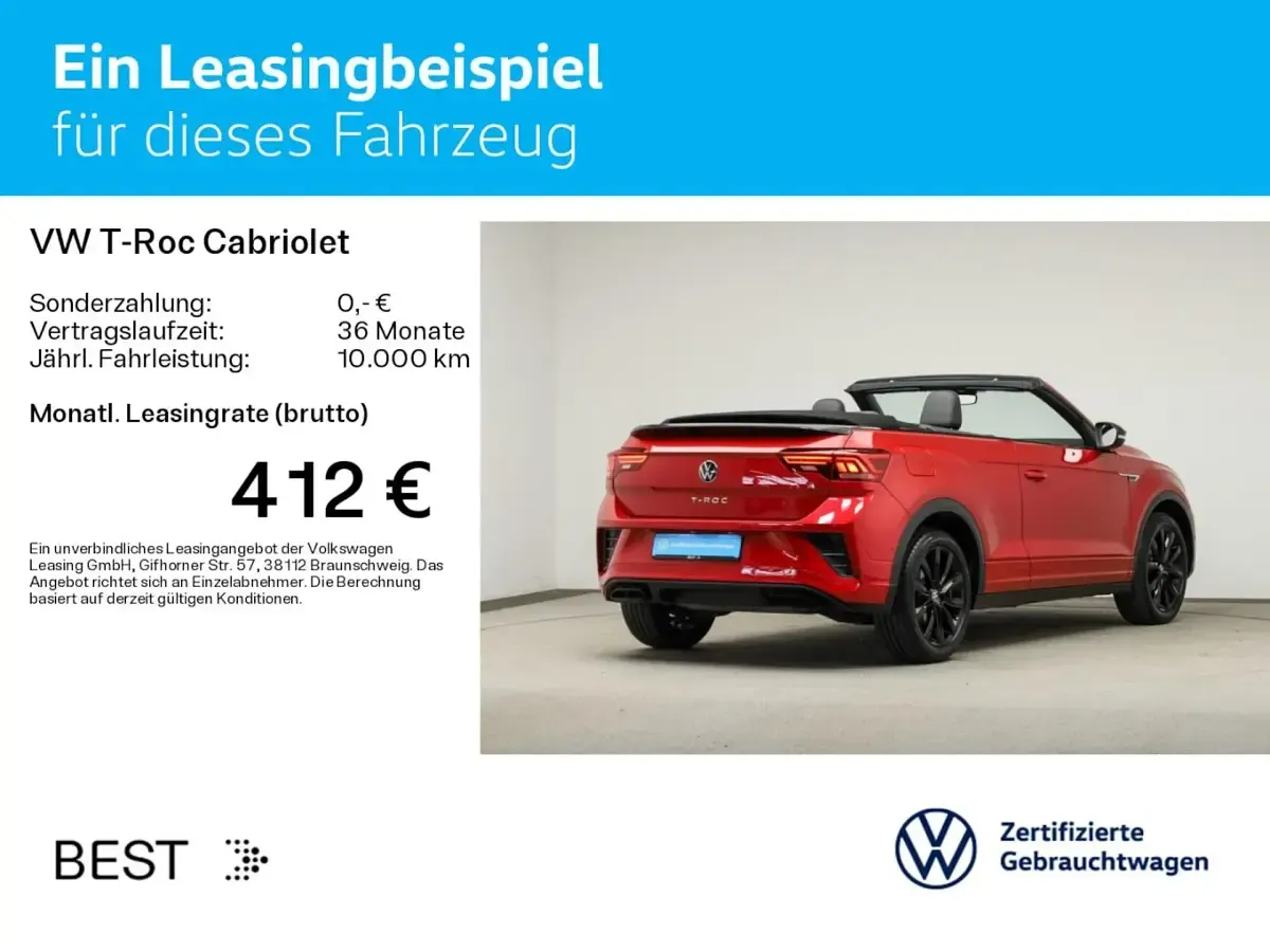 Second-hand VW T-Roc Style 150 CP (110 kW) 2023 SUV
