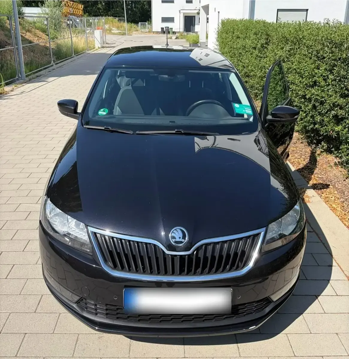Gebraucht Skoda Rapid 110 PS (80 kW) 2019 Schwarz Kleinwagen