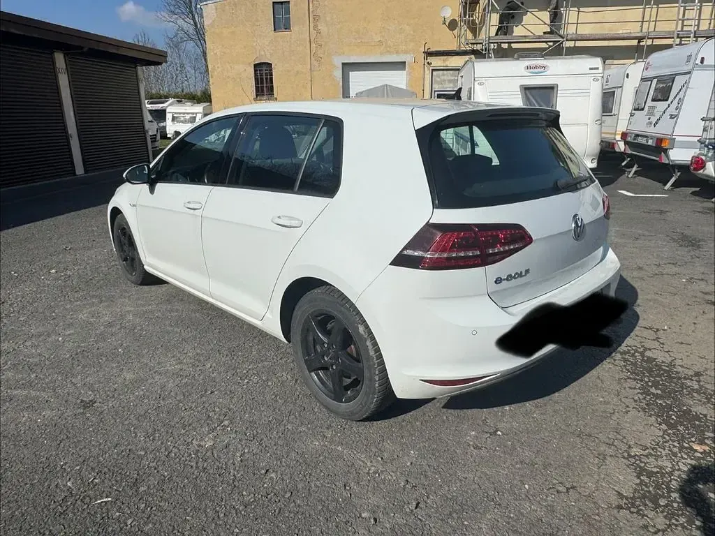 Brugt VW e-Golf 85 kW (116 HK) 2016 Hvid Hatchback