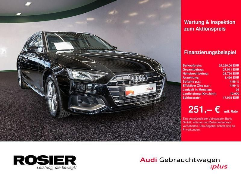 Second-hand Audi A4 Advanced Plus 150 CP (110 kW) 2024 Negru Break