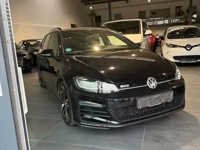 Gebraucht VW Golf VII GTD 184 PS (135 kW) 2017 Schwarz Kombi