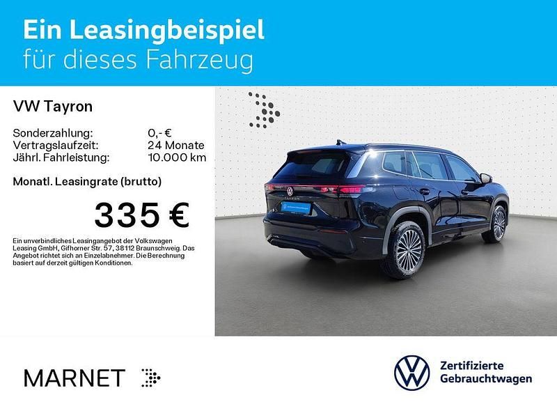 Gebraucht VW Tayron Life 193 PS (141 kW) 2025 Grenadillschwarz metallic SUV
