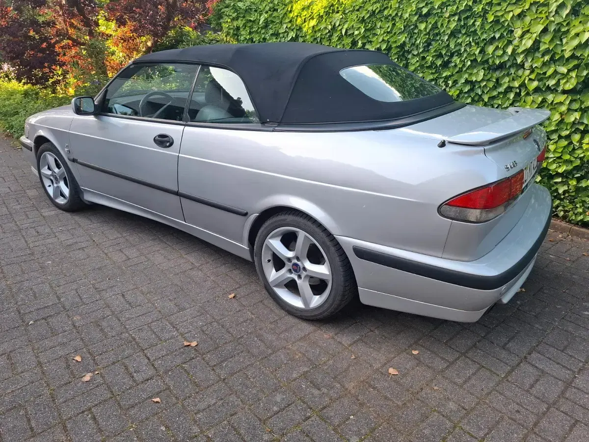 Gebraucht Saab 9-3 Cabriolet 154 PS (113 kW) 2000 Silber Cabrio