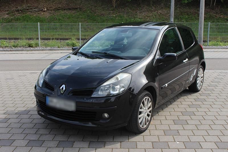 Schwarz Gebraucht 2007 Renault Clio II Dynamique Kleinwagen | 2.650 € (Teuer) - Bild 1/4