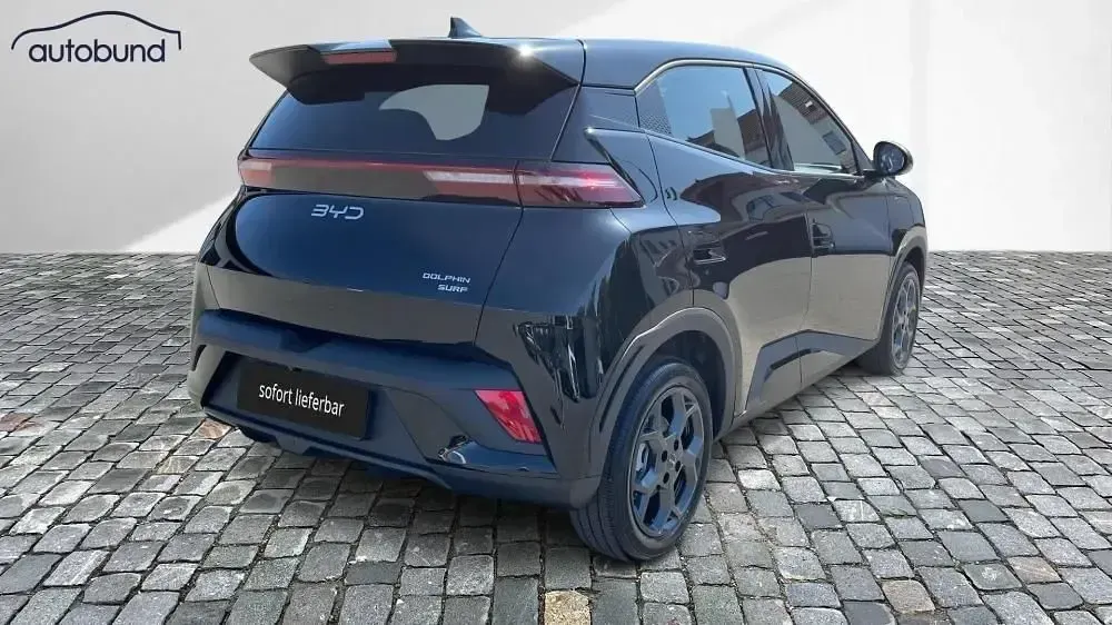 Nowe BYD Dolphin Boost 64 kW (88 KM) 2025 Czarny Hatchback