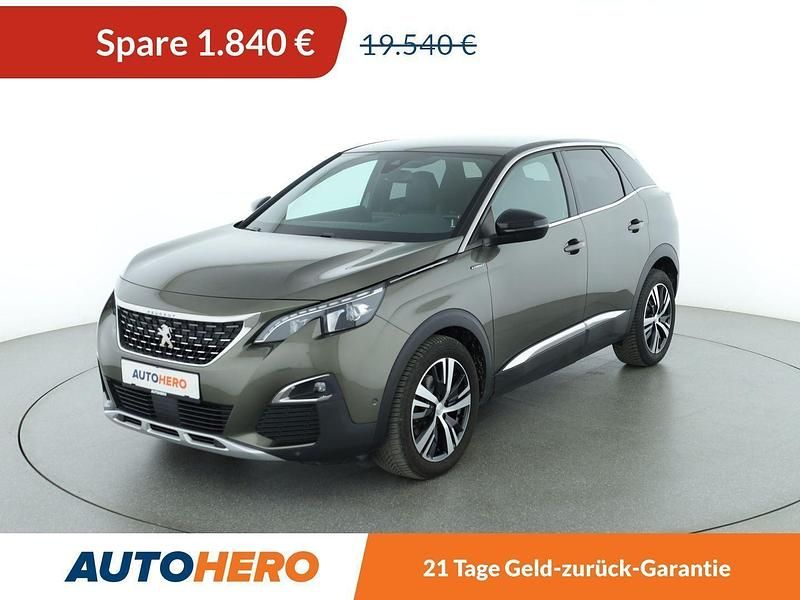 Grau Gebraucht 2018 Peugeot 3008 Allure SUV | 17.700 € (Fairer Preis) - Bild 1/3