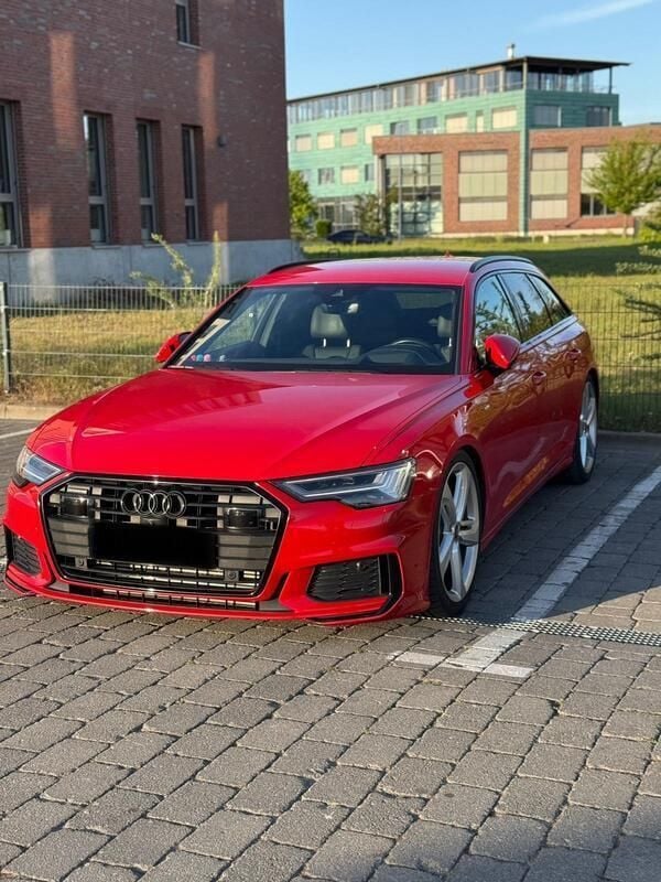 Rot Gebraucht 2021 Audi A6 S-Line Kombi | 41.500 € (Fairer Preis) - Bild 1/4
