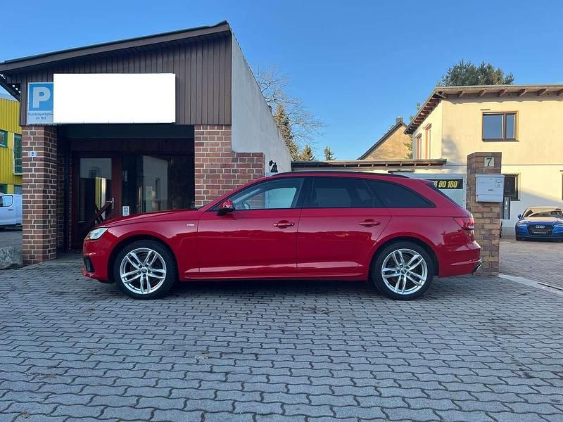 Gebraucht Audi A4 S-Line 190 PS (139 kW) 2019 Tangorot metallic Kombi