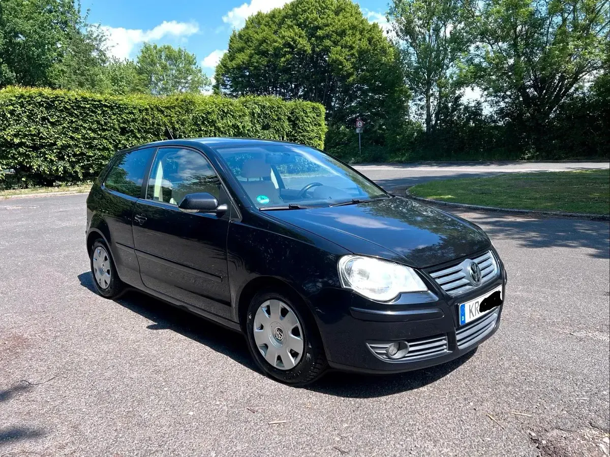 Gebraucht VW Polo 2005 Schwarz Kleinwagen