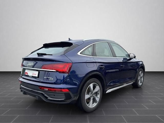Gebraucht Audi Q5 Sportback Advanced 299 PS (219 kW) 2021 Navarrablau metallic SUV