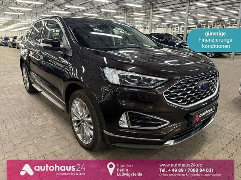 Braun Gebraucht 2020 Ford Edge Vignale SUV | 29.940 € (Fairer Preis) - Bild 1/4