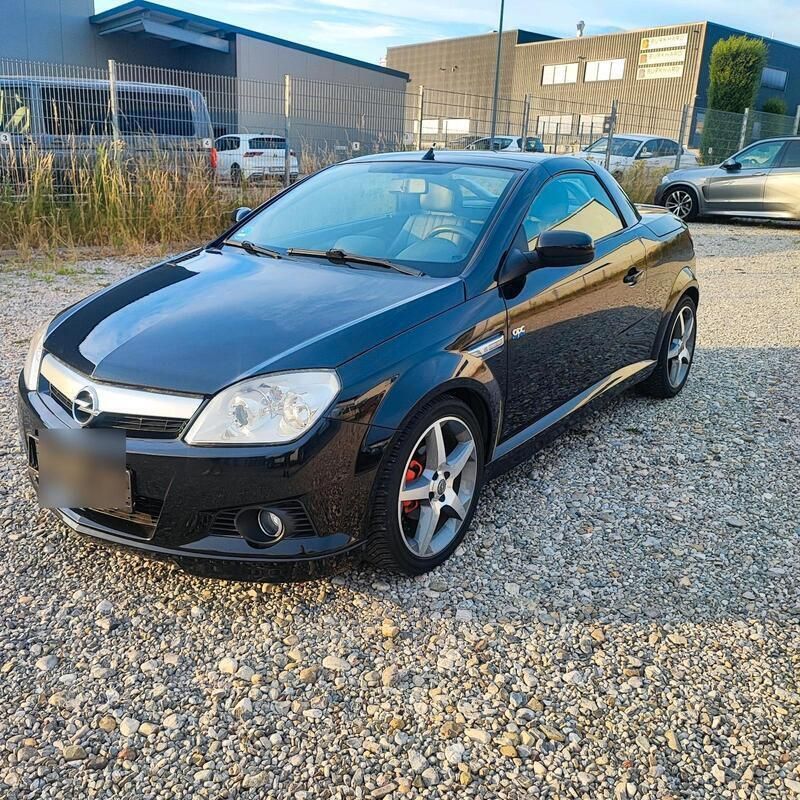 Schwarz Gebraucht 2008 Opel Tigra OPC Cabrio | 3.999 € (Teuer) - Bild 1/4