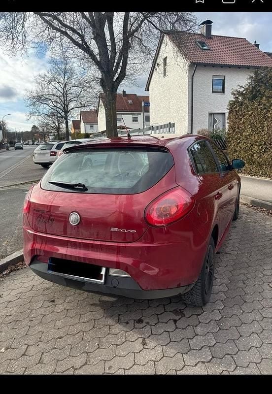 Gebraucht Fiat Bravo 2007 Rot Kleinwagen