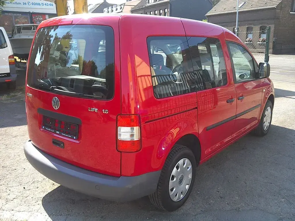Gebraucht VW Caddy Life 102 PS (75 kW) 2006 Rot Van / Kleinbus