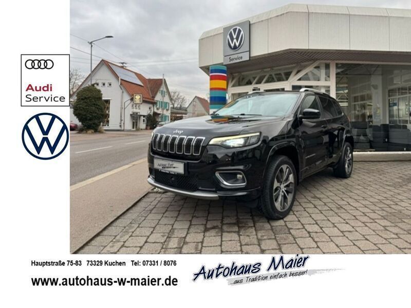 Schwarz Gebraucht 2021 Jeep Cherokee Overland SUV | 26.890 € (Etwas zu teuer) - Bild 1/4