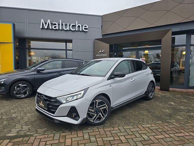 Gebraucht Hyundai i20 N Line 101 PS (74 kW) 2024 Lumen grey / mic Limousine
