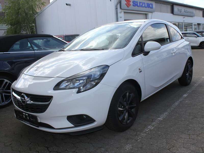 Schneeweiss Gebraucht 2019 Opel Corsa Limousine | 8.990 € (Superpreis) - Bild 1/4