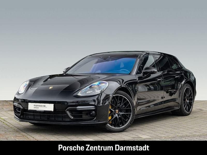 Schwarz Gebraucht 2021 Porsche Panamera Turbo S Sport Turismo Limousine | 109.999 € (Superpreis) - Bild 1/4