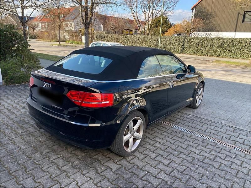 Gebraucht Audi A3 Cabriolet S-Line 140 PS (102 kW) 2009 Schwarz Cabrio