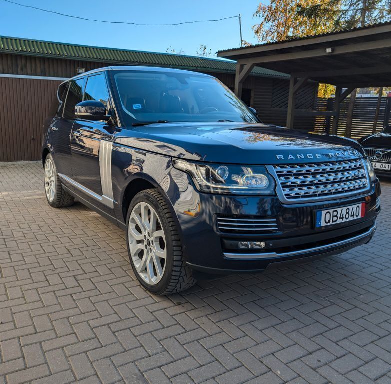 Blau Gebraucht 2013 Land Rover Range Rover Autobiography SUV | 28.400 € (Guter Preis) - Bild 1/4