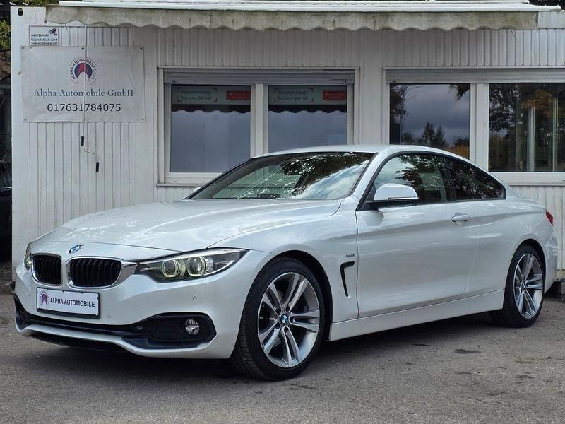 Weiß Gebraucht 2017 BMW 420 Sport Line Coupé | 14.990 € (Fairer Preis) - Bild 1/4
