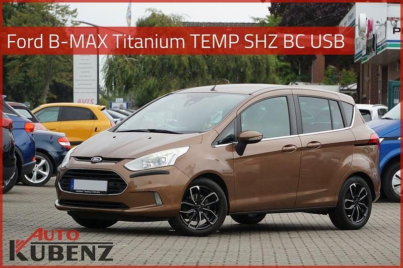 Braun Gebraucht 2013 Ford B-MAX Titanium Van / Kleinbus | 4.990 € (Fairer Preis) - Bild 1/4