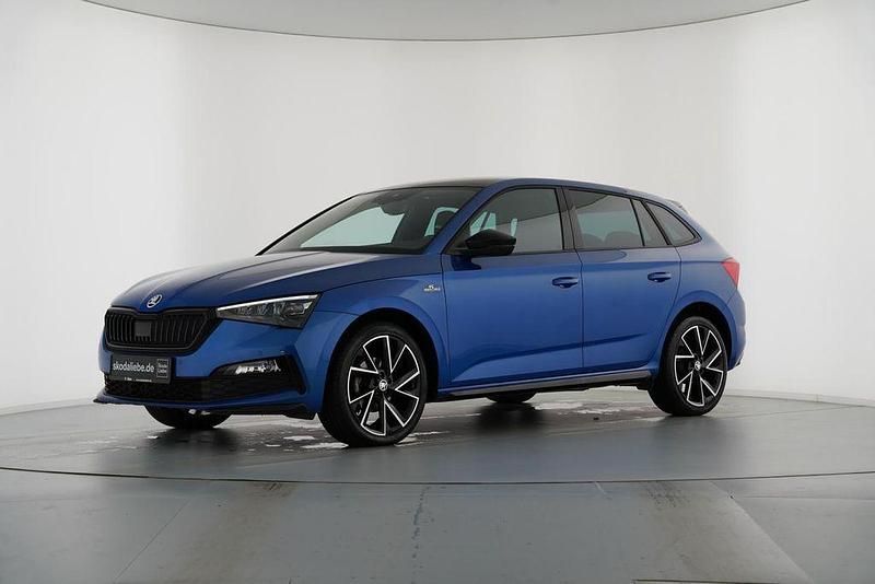Blau Gebraucht 2021 Skoda Scala Monte Carlo Kleinwagen | 18.489 € (Superpreis) - Bild 1/4