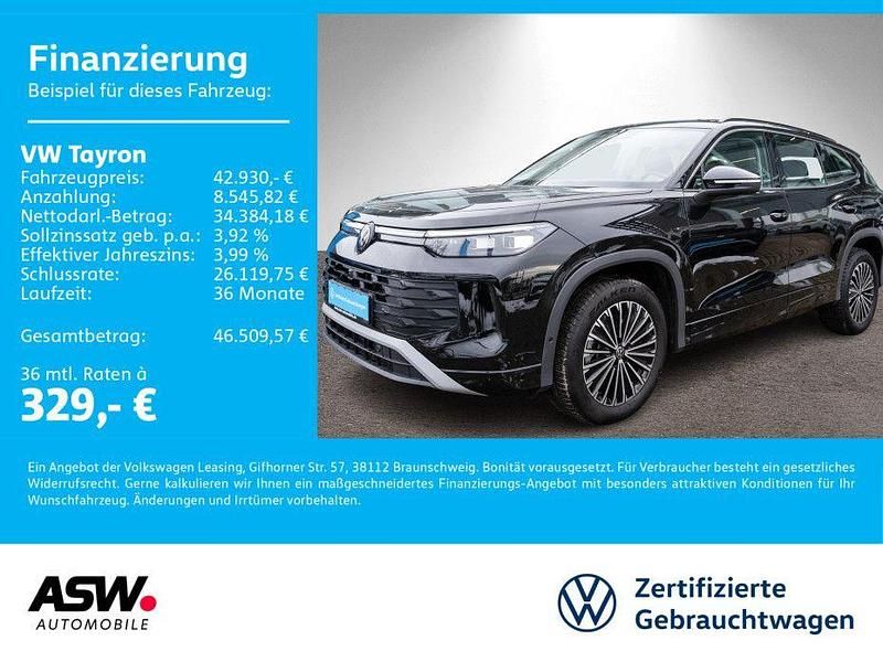 Gebraucht VW Tayron S 193 PS (141 kW) 2025 Grenadillschwarz metallic SUV