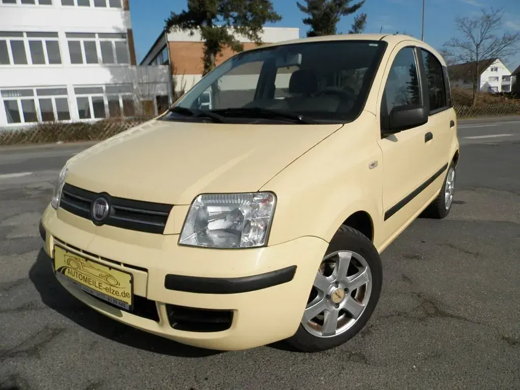 Gebraucht Fiat Panda Dynamic 75 PS (55 kW) 2008 Gelb Kleinwagen
